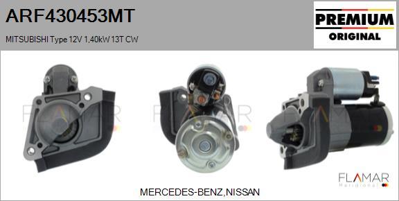 FLAMAR ARF430453MT - Démarreur droxauto.com