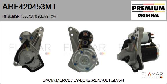 FLAMAR ARF420453MT - Démarreur droxauto.com