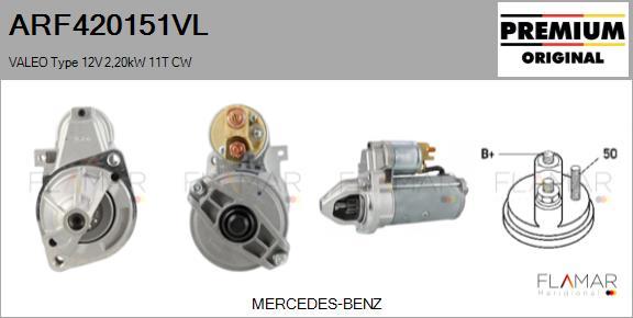 FLAMAR ARF420151VL - Démarreur droxauto.com