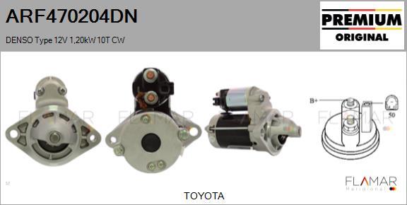 FLAMAR ARF470204DN - Démarreur droxauto.com
