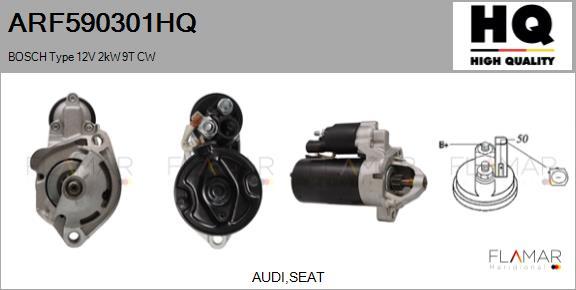 FLAMAR ARF590301HQ - Démarreur droxauto.com