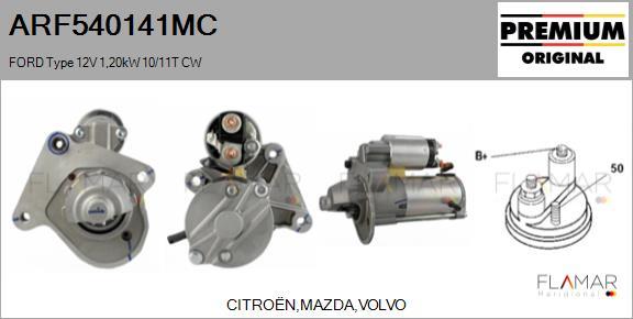 FLAMAR ARF540141MC - Démarreur droxauto.com