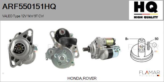 FLAMAR ARF550151HQ - Démarreur droxauto.com