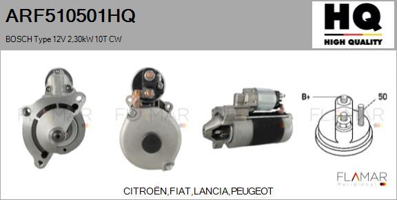 FLAMAR ARF510501HQ - Démarreur droxauto.com