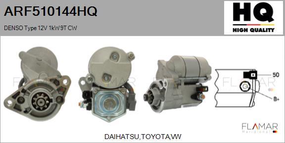 FLAMAR ARF510144HQ - Démarreur droxauto.com