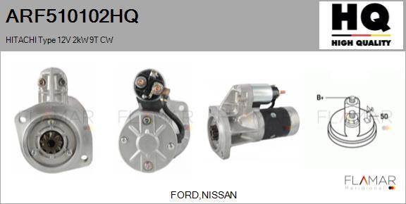 FLAMAR ARF510102HQ - Démarreur droxauto.com