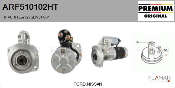 FLAMAR ARF510102HT - Démarreur droxauto.com