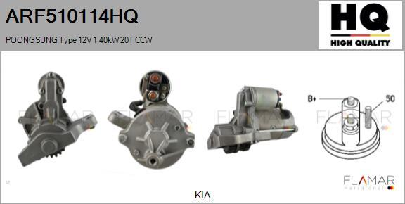 FLAMAR ARF510114HQ - Démarreur droxauto.com