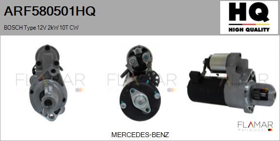 FLAMAR ARF580501HQ - Démarreur droxauto.com