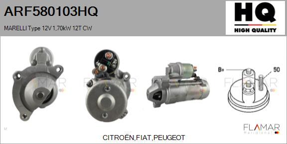 FLAMAR ARF580103HQ - Démarreur droxauto.com