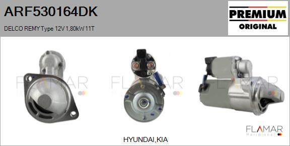 FLAMAR ARF530164DK - Démarreur droxauto.com
