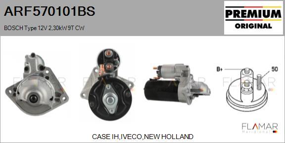 FLAMAR ARF570101BS - Démarreur droxauto.com