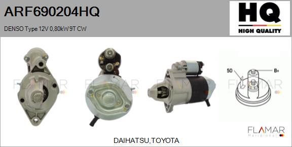 FLAMAR ARF690204HQ - Démarreur droxauto.com