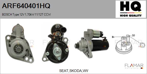 FLAMAR ARF640401HQ - Démarreur droxauto.com