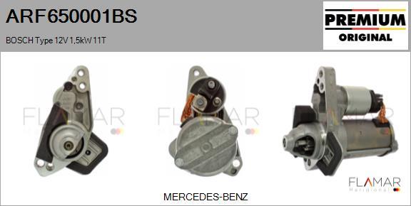 FLAMAR ARF650001BS - Démarreur droxauto.com