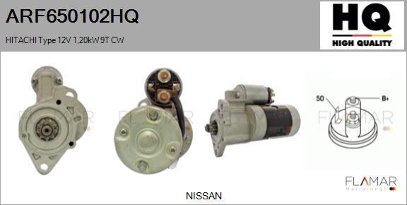 FLAMAR ARF650102HQ - Démarreur droxauto.com