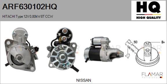 FLAMAR ARF630102HQ - Démarreur droxauto.com