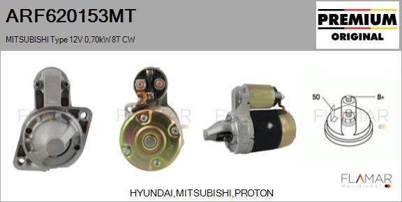 FLAMAR ARF620153MT - Démarreur droxauto.com