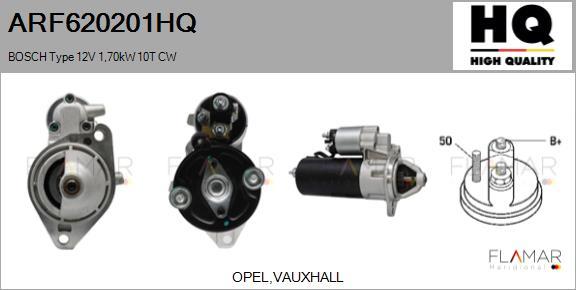 FLAMAR ARF620201HQ - Démarreur droxauto.com