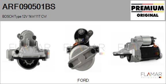 FLAMAR ARF090501BS - Démarreur droxauto.com