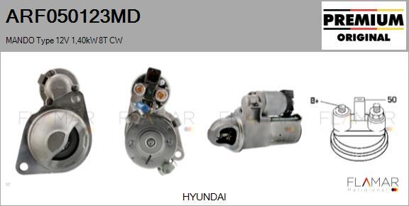 FLAMAR ARF050123MD - Démarreur droxauto.com