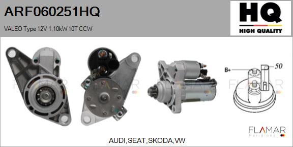 FLAMAR ARF060251HQ - Démarreur droxauto.com