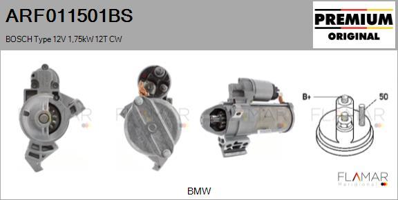 FLAMAR ARF011501BS - Démarreur droxauto.com