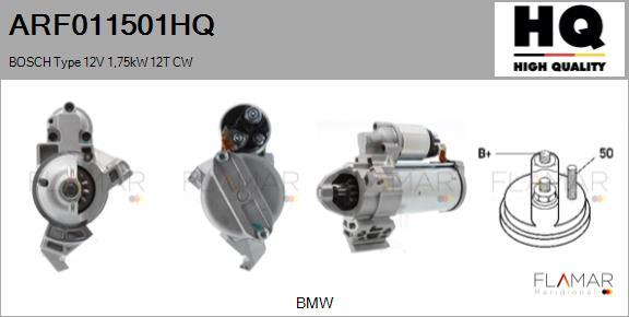 FLAMAR ARF011501HQ - Démarreur droxauto.com