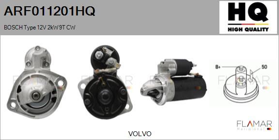 FLAMAR ARF011201HQ - Démarreur droxauto.com