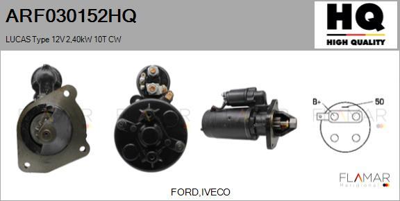 FLAMAR ARF030152HQ - Démarreur droxauto.com