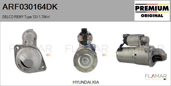 FLAMAR ARF030164DK - Démarreur droxauto.com