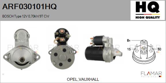 FLAMAR ARF030101HQ - Démarreur droxauto.com
