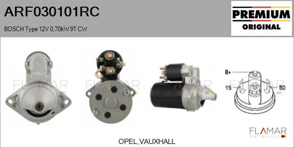 FLAMAR ARF030101RC - Démarreur droxauto.com