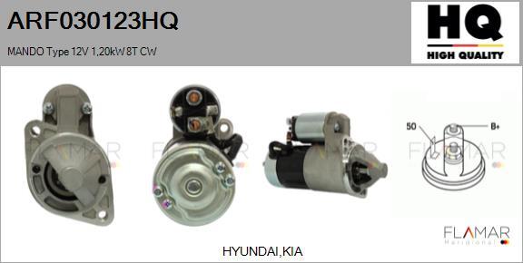 FLAMAR ARF030123HQ - Démarreur droxauto.com