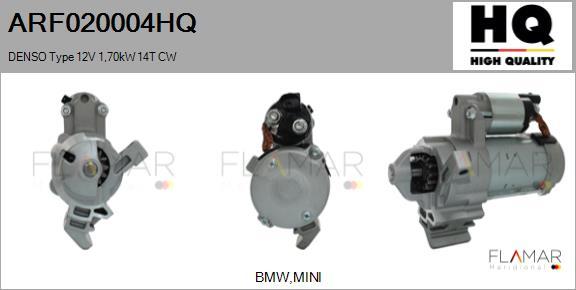 FLAMAR ARF020004HQ - Démarreur droxauto.com