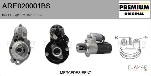 FLAMAR ARF020001BS - Démarreur droxauto.com