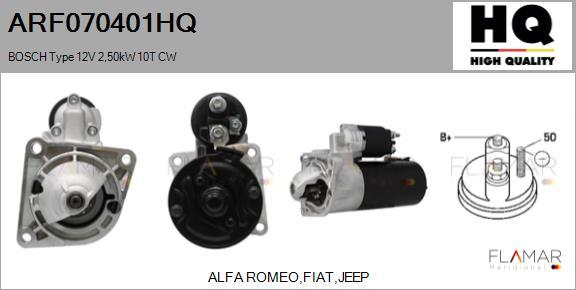 FLAMAR ARF070401HQ - Démarreur droxauto.com