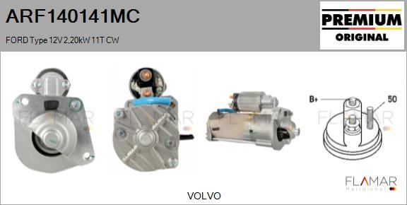 FLAMAR ARF140141MC - Démarreur droxauto.com