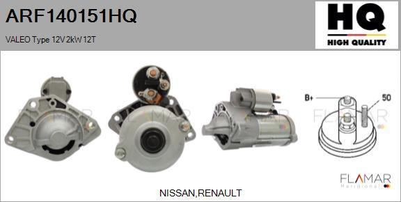 FLAMAR ARF140151HQ - Démarreur droxauto.com