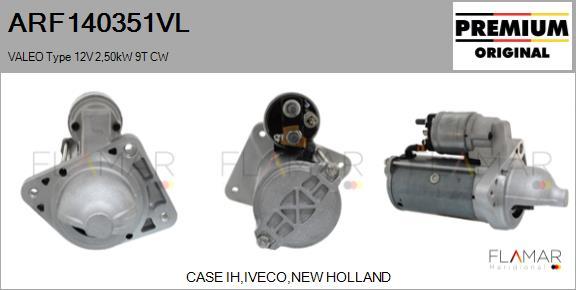 FLAMAR ARF140351VL - Démarreur droxauto.com