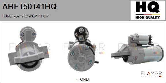 FLAMAR ARF150141HQ - Démarreur droxauto.com