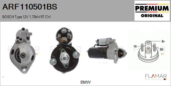 FLAMAR ARF110501BS - Démarreur droxauto.com