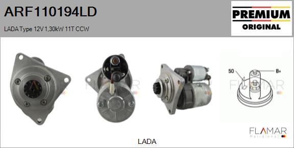 FLAMAR ARF110194LD - Démarreur droxauto.com