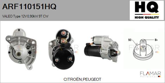 FLAMAR ARF110151HQ - Démarreur droxauto.com