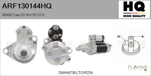 FLAMAR ARF130144HQ - Démarreur droxauto.com