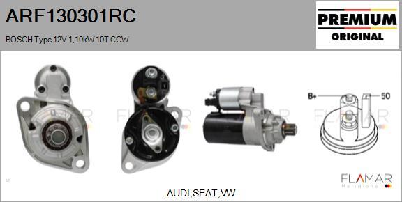 FLAMAR ARF130301RC - Démarreur droxauto.com