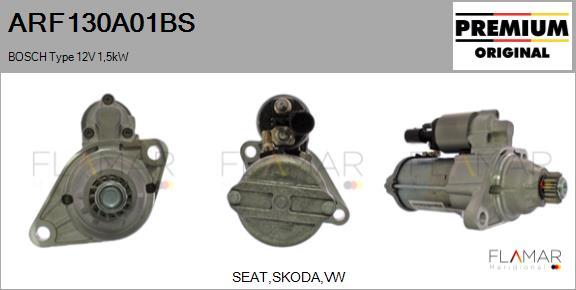 FLAMAR ARF130A01BS
 - Démarreur droxauto.com