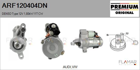 FLAMAR ARF120404DN - Démarreur droxauto.com