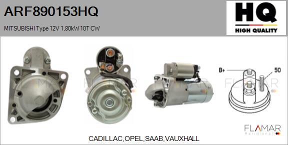 FLAMAR ARF890153HQ - Démarreur droxauto.com