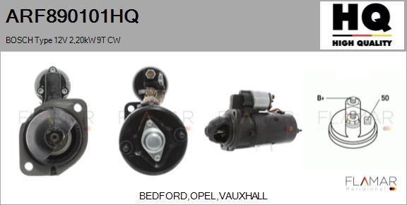 FLAMAR ARF890101HQ - Démarreur droxauto.com